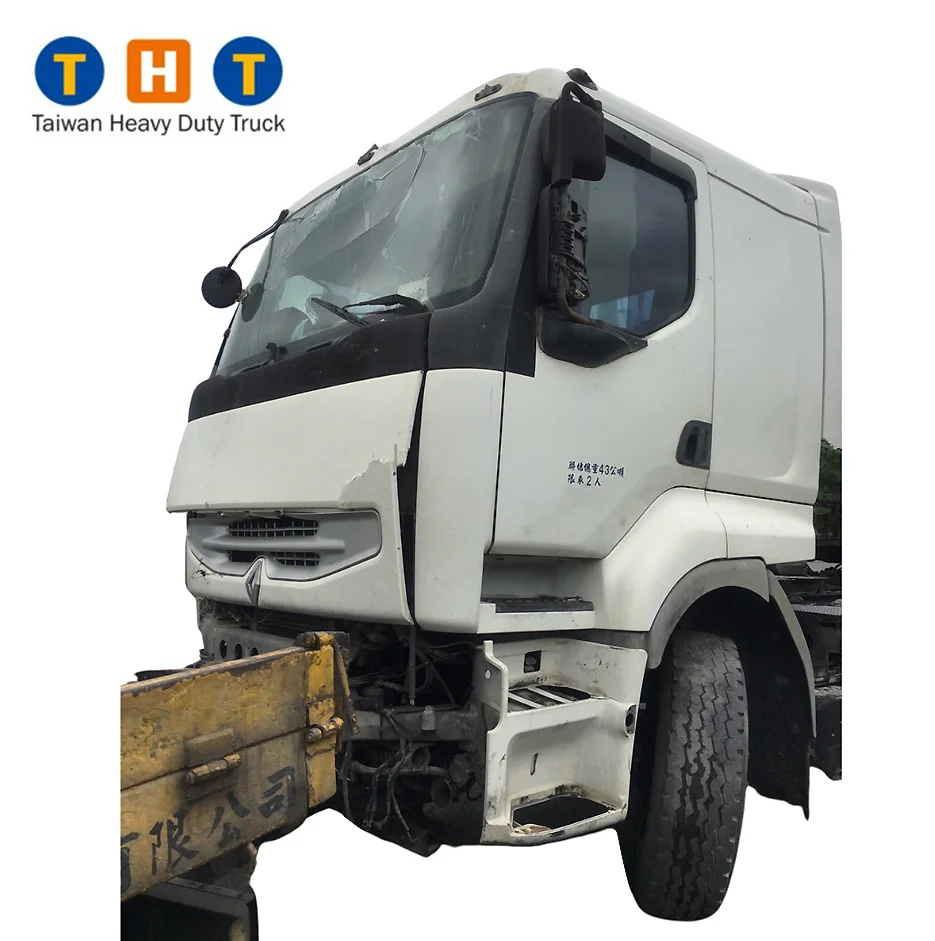 Подержанный дизельный двигатель грузовик VF 370 11116CC 2006Y 43TON для Renault