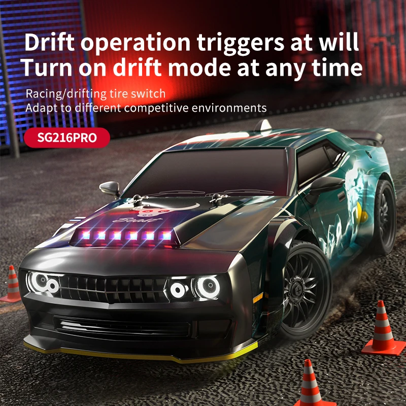 SG216  PRO MAX racing 70km/h  speed car smart 1/16 scale brushless rc drift car 150m long distance control
