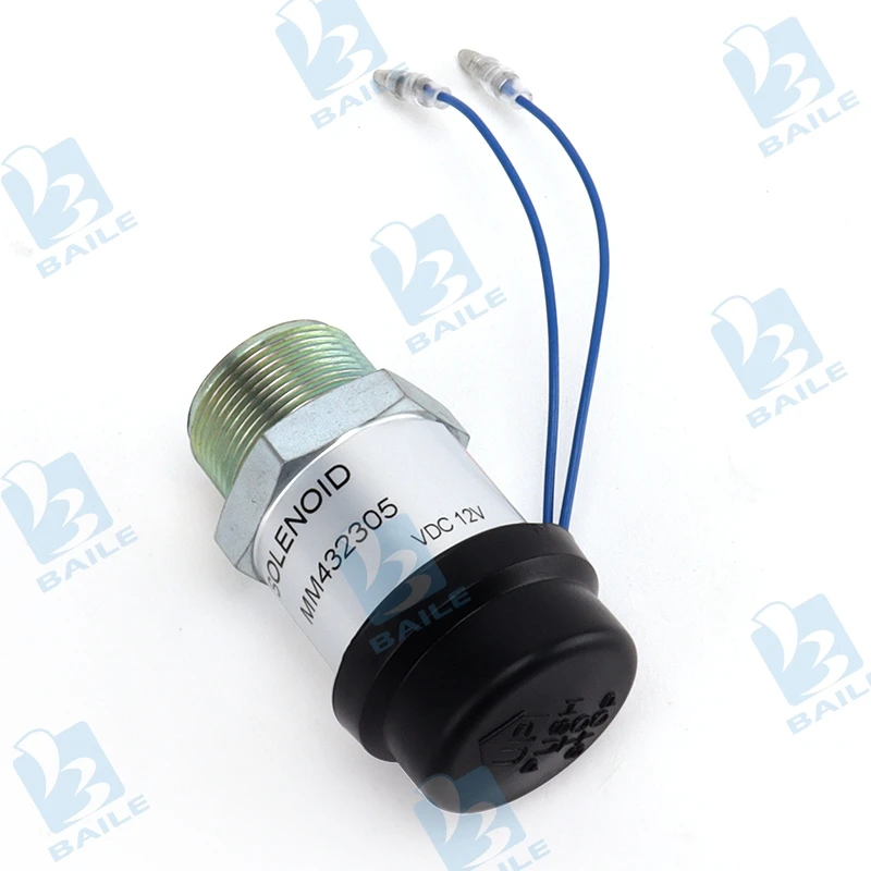Replacements MM432305 Shutoff Stop Solenoid For Mitsubishi Engine S3L2-E2 S4L2 12V