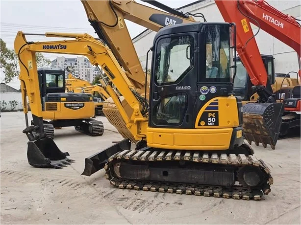 Nice price komatsu mini excavator pc55mr-2 in stock pc 50 MR-2 small excavator in good condition/ mini excavator pc55mr-2 in st
