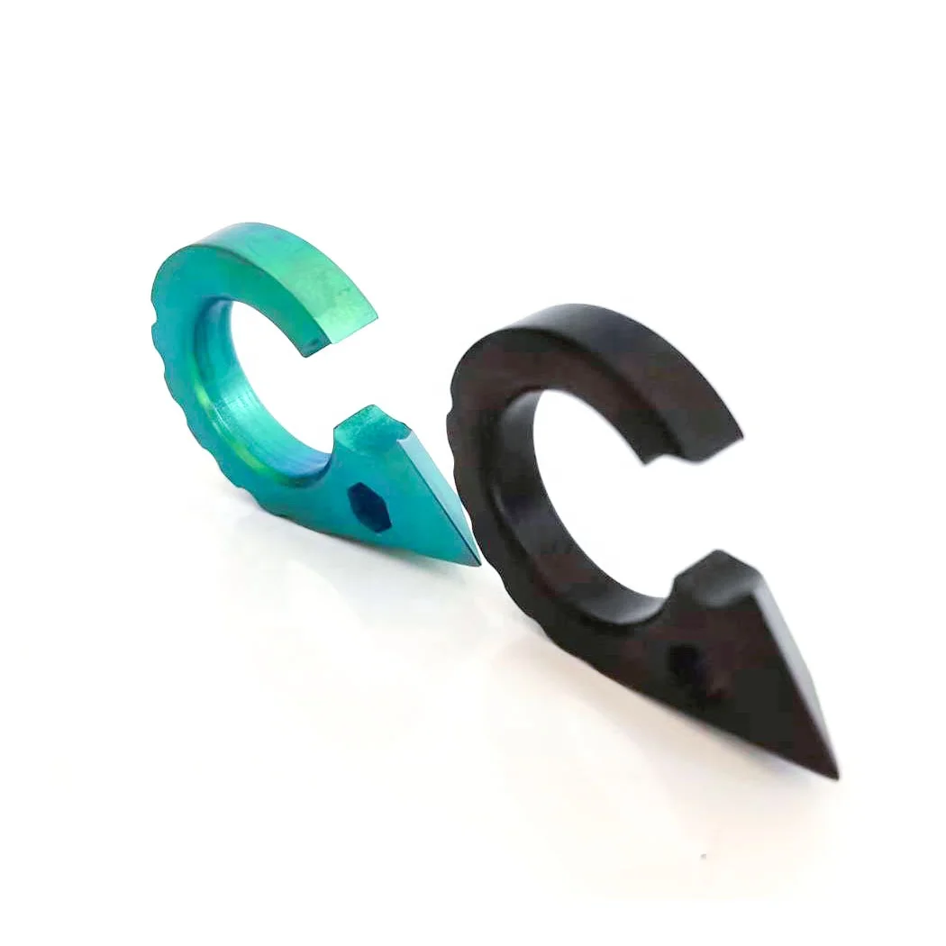 Customized GR5 Titanium copper break window  EDC tool multifunctional gear