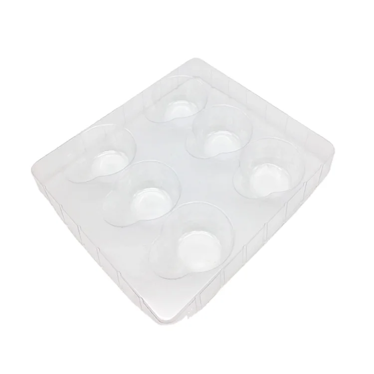 Wholesale Cheap Price Custom Size Clear Plastic Transparent PET PVC Blister Packaging Tray