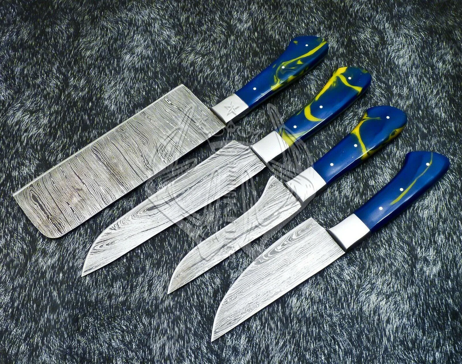 Chefs Knife set Japanese High Quality Damascus Steel Kitchen Sharp Kitchen Knife set