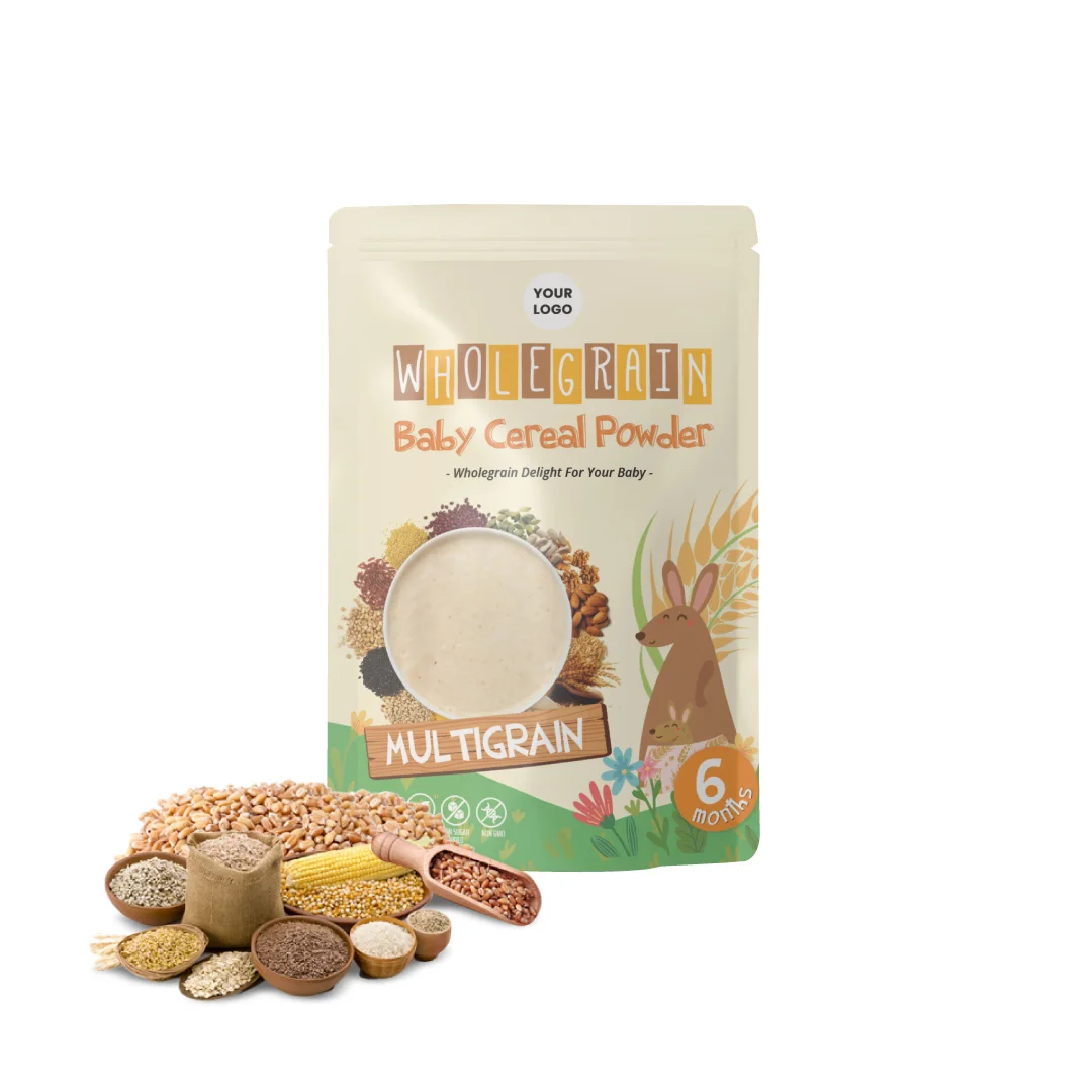 Натуральный крупнозернистый зернистый многозернистый порошок (экструдированный) ежедневный корм для детских хлопьев питательный и полезный растворимый зерна