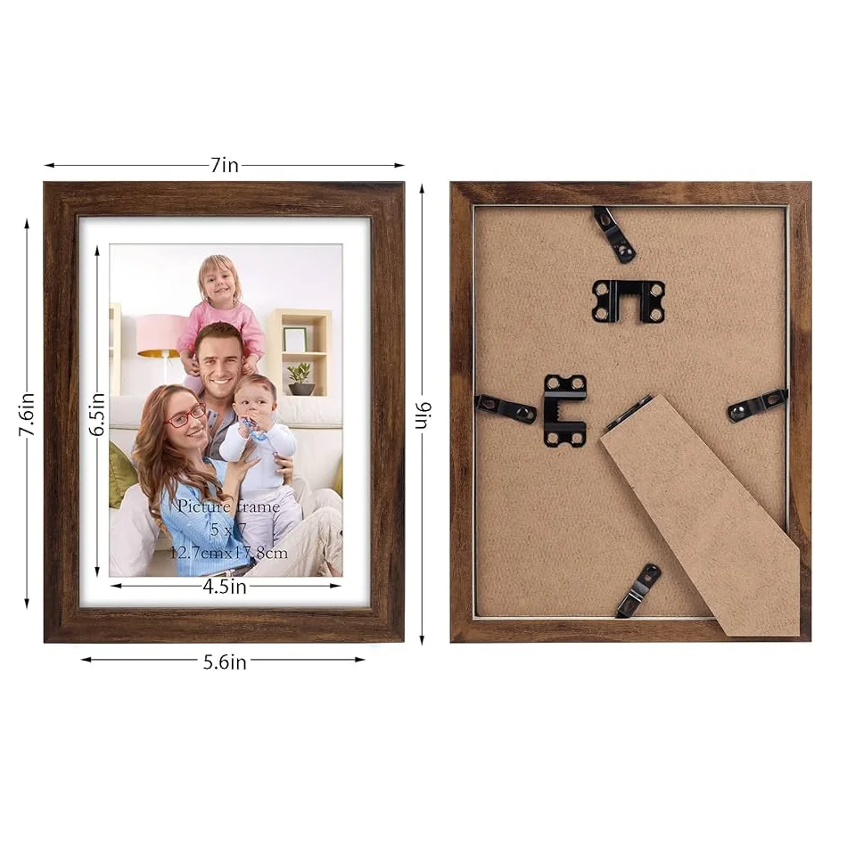 Wholesale Wooden Table-Top & Wall Hanging Photo Frame | Solid Wood Picture Frame for Table Decor, Wall Decor