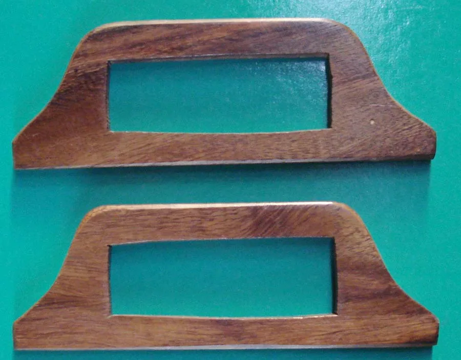 Tote resin bag handle