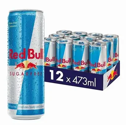 Энергетический Напиток Red Bull 250 мл/Red 355 мл оригинальный из Германии/Red 473 оптовая