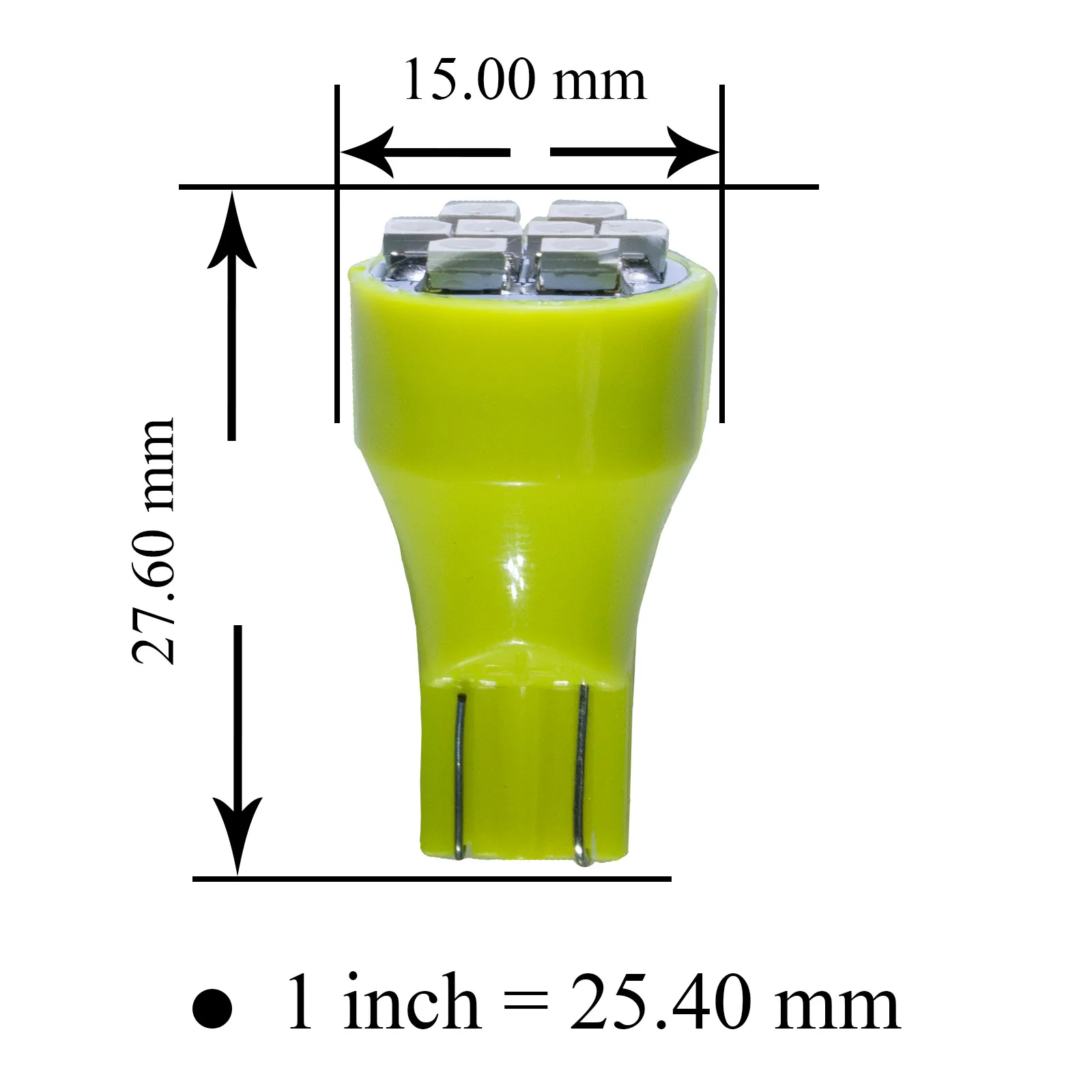 Pinball Machine LED Bulbs 8SMD T10 194 168 W5W 6V White 12 Color Variations #555 3020 PA