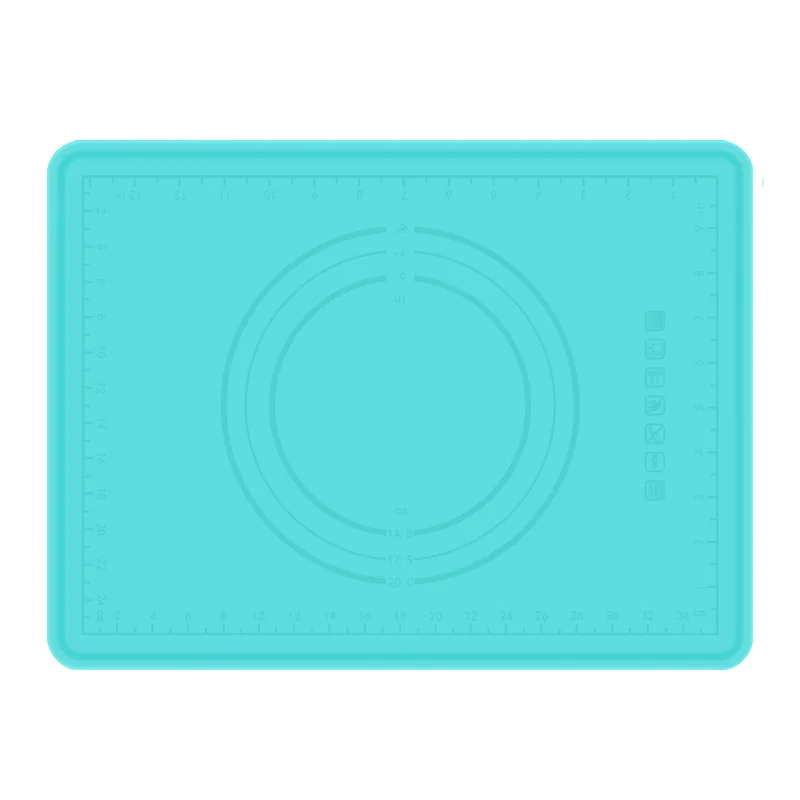 Platinum silicone non-slip environmentally friendly high temperature resistant baking rolling mat food grade