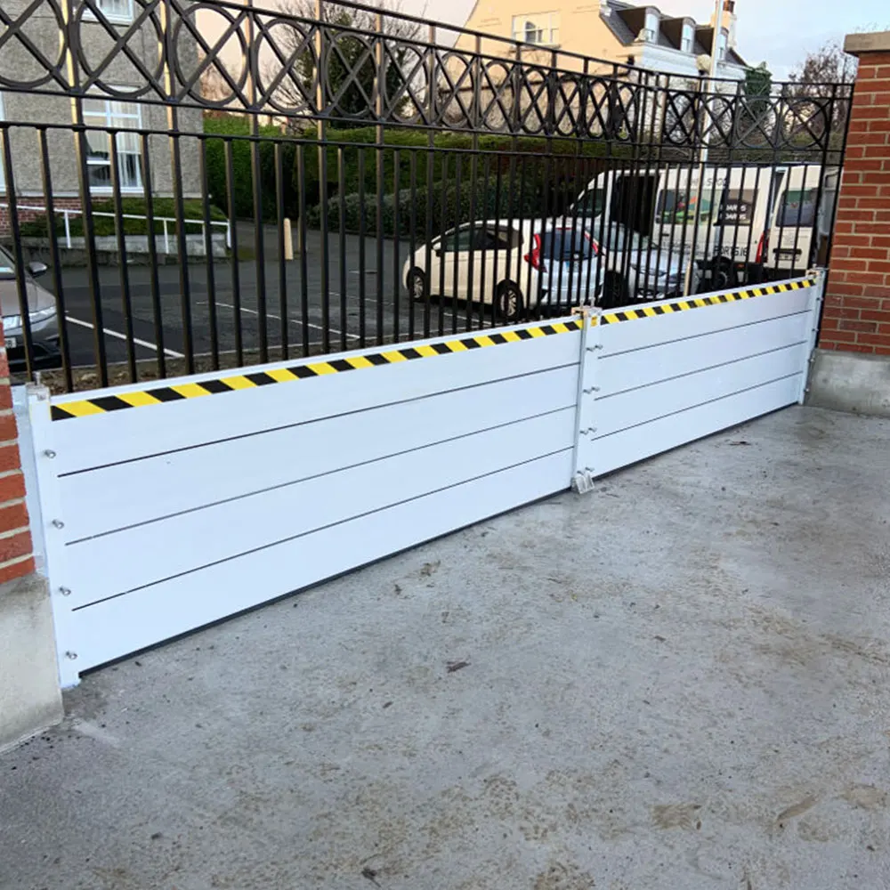 Garage Door Metal Panel Home Use Aluminum Door Protection Flood Barrier Water Barrier Door
