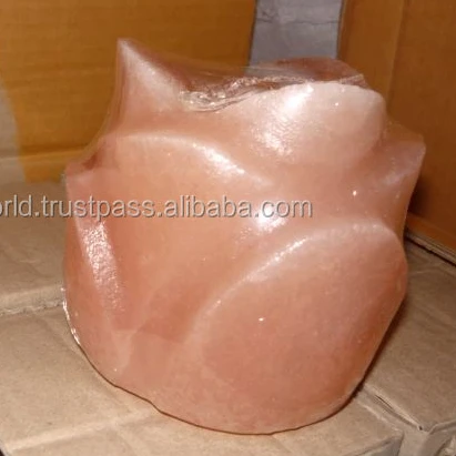 Wholesale 100% Pure Himalayan Crystal Salt Rose Shape Candle Holder or Tea Light