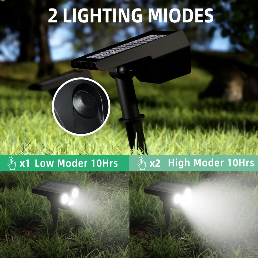 1500LM 60leds  Solar LED Light Outdoor Super Bright Solar Spotlight IP65 Waterproof Solar Street Light  outdoor garden light