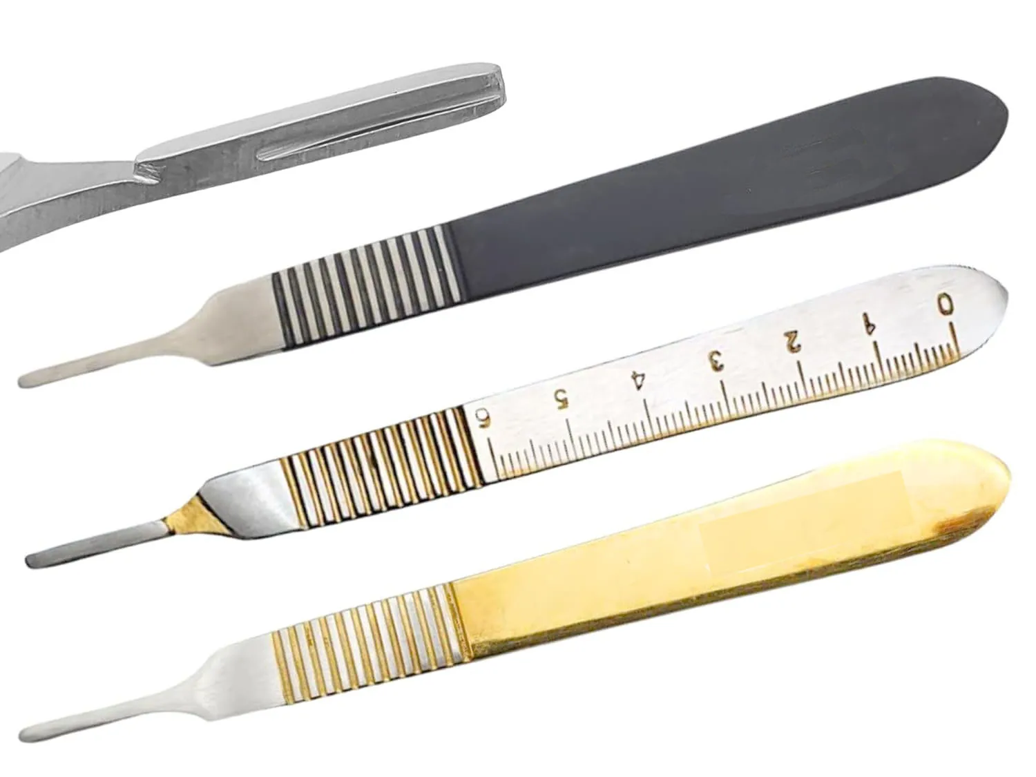 Surgical Knife Handle No. 3 4 7 9 colorful Scalpel Handle Medical Surgical Reusable Ce approved by Life Car Instruments