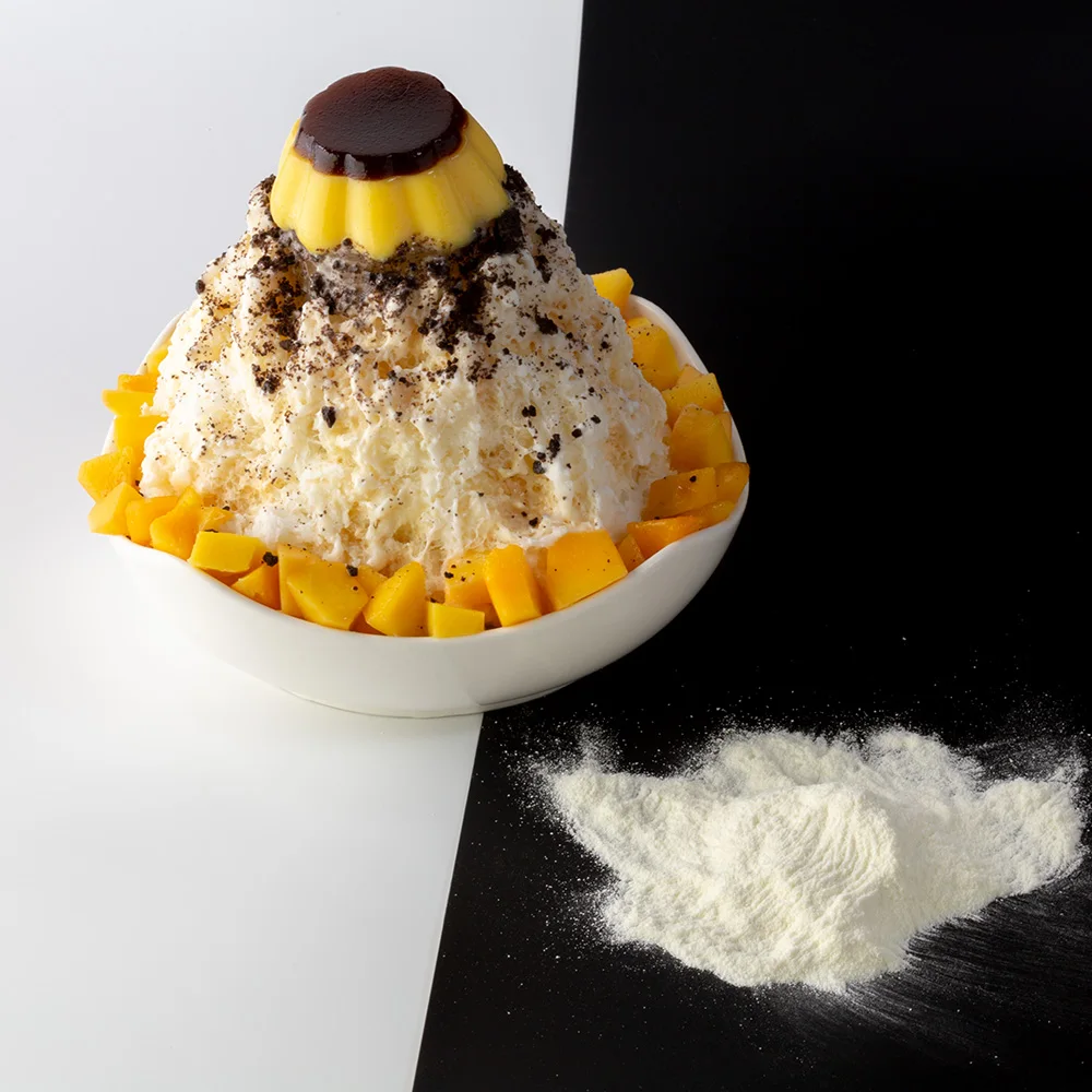 Хит продаж сухое молоко снежный лед тайваньский пакет для мороженого упаковка гладкая мягкая подача смешанный порошок с водой