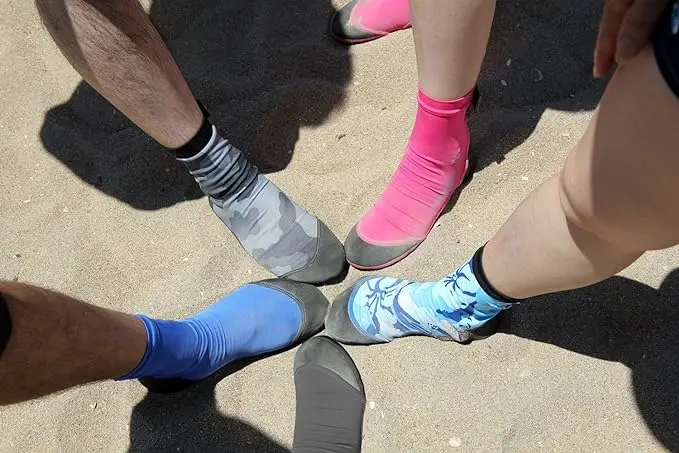 3mm  sock protection freediving beach Swimming wetsuit wet  grip custom made logo waterproof surf neoprene diving socks