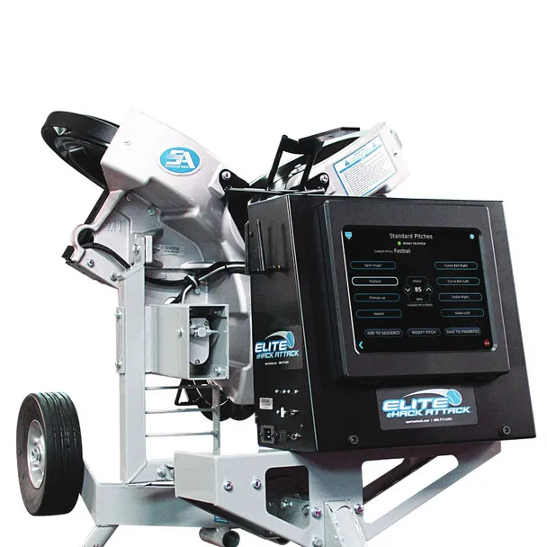 Supplier of Genuine Quantity e-Hack HACK ATTACK Softball Pitching Machine Factory Sealed Comes with 5 Year Warranty