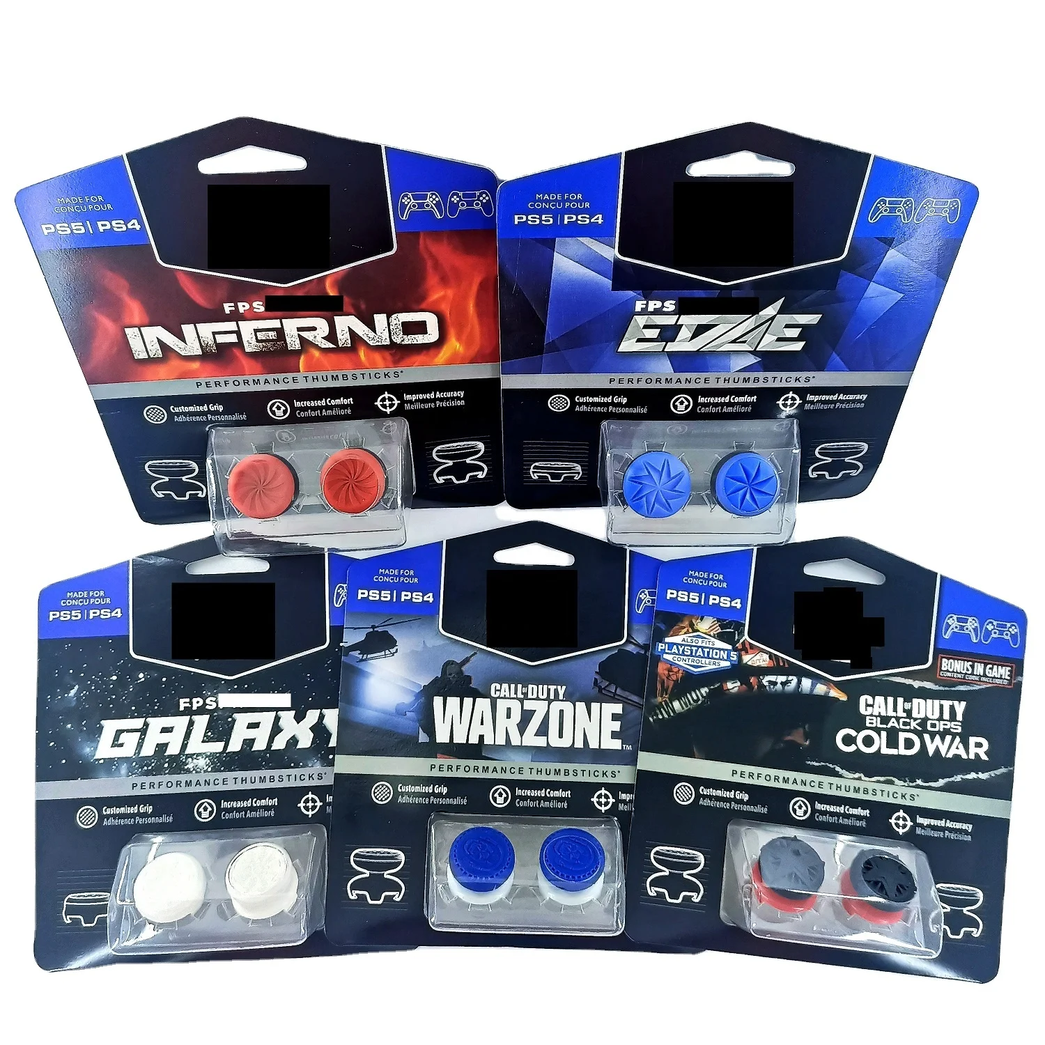 Play station 5 Thumb Grip for PS4 PS5 Controller Video Game Accessories Thumbstick for Play station 5 Galaxy Call Duty