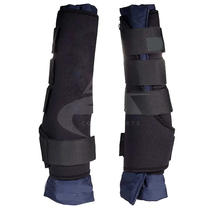 Hot Selling Best Design Horse Travelling Boots Made With Polyester Material And Mesh Chaps For Sale