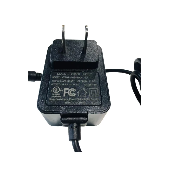 Li-Ion 4 cell battery / Li-Po Battery Packs Charger 16.8V 800mA with UL FCC