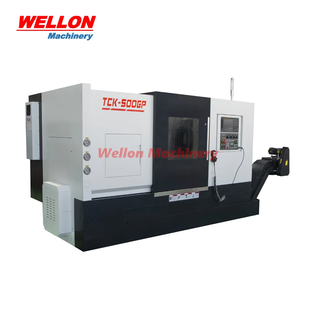 CNC Slant Bed Lathe Machine TCK400GP Metal Turning Lathe For Sale