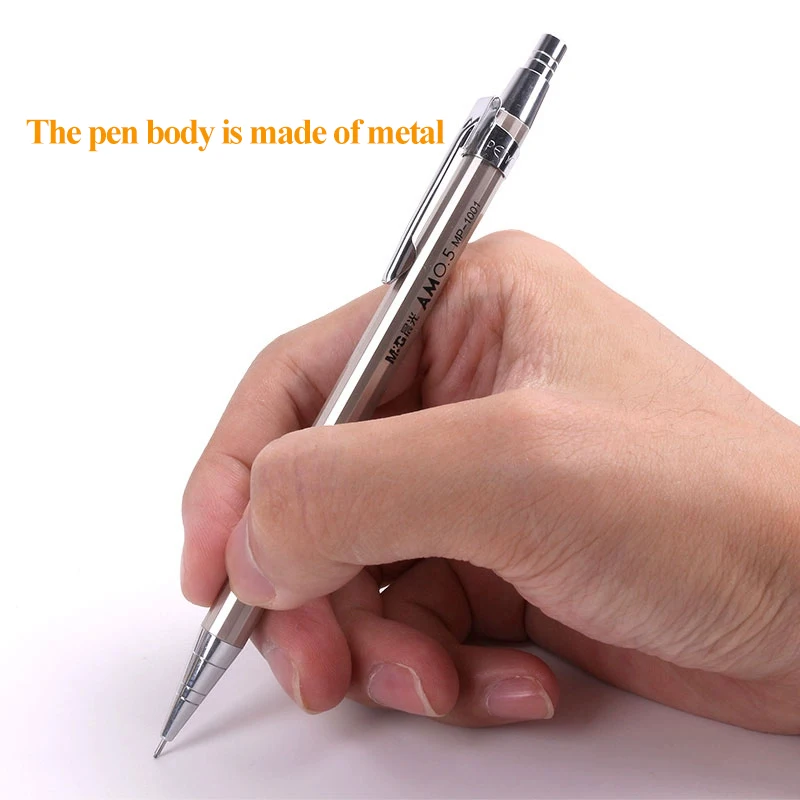 M & G MP1001 свободные 0 7 мм 5 3 вида цветов металлический механический карандаш для письма Набор рисования