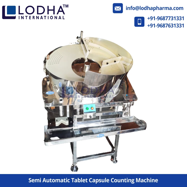 Top Quality Best Bulk Selling Semi Auto Automatic Hard Capsule/Tablet Counting and Filling Machine at Low Price