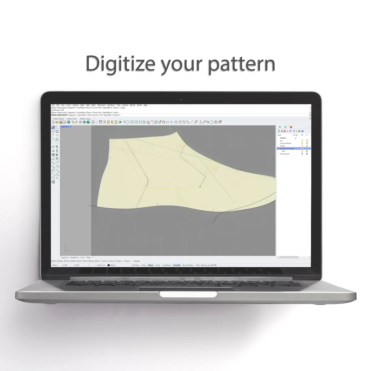 High end design software Jevero for shoes industry custom label made in Italy