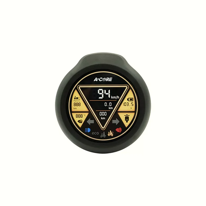 Multifunction LCD Motorcycle Scooter Speedometer Odometer Fuel Gauge