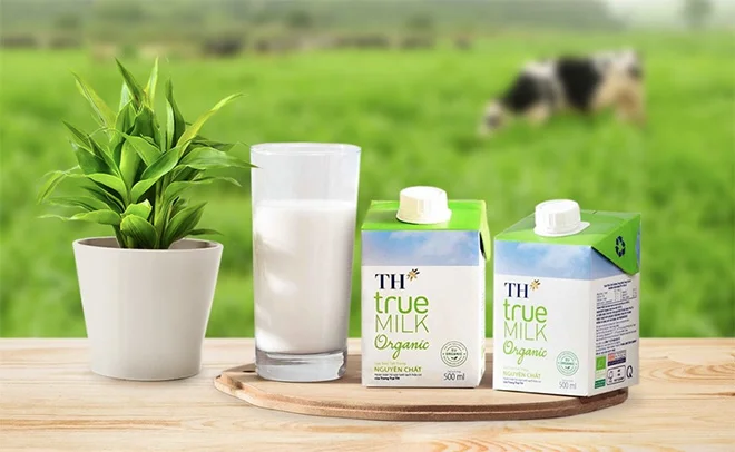 Organic dairy product TH True Milk Organic 500ml Halal, BRC, FSSC, ISO certified high quality products from Vietnam