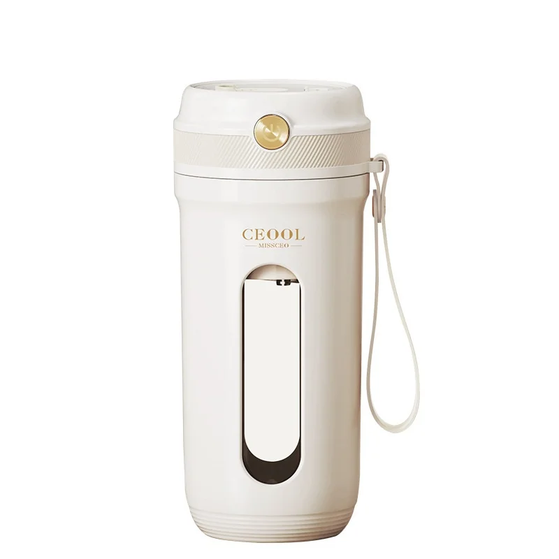 Portable Juice Blender Drinking Cup Charging Port 350ml Juice Cup Plastic Fast Juicing / Non-slip Cup Design / Waterproof 40 20s