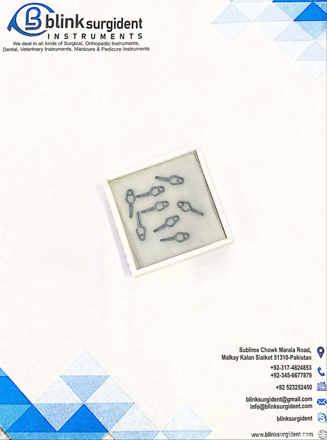 aneurysm clip wholesale price titanium customize private label aneurysm clip direct factory supply neuro surgery instruments