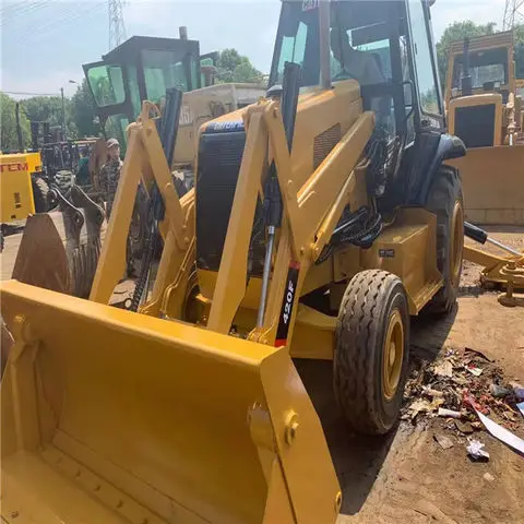 Used Cat 420f 4 Cylinder Diesel Engine 4x4 Wheel Loader.