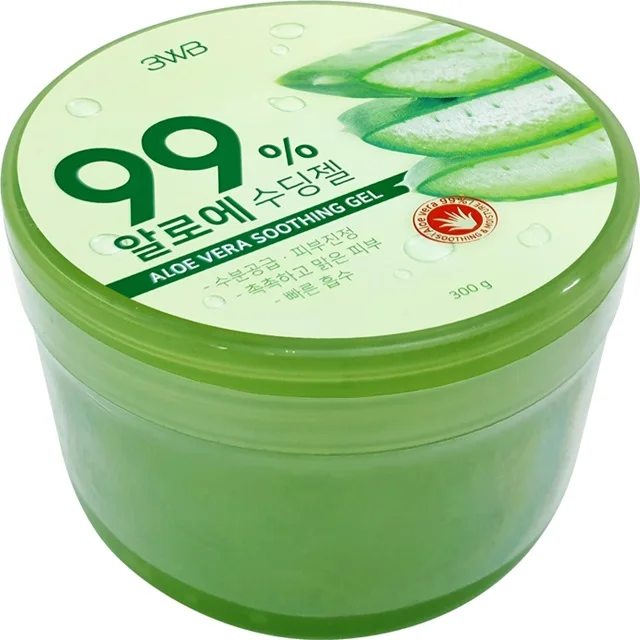 [WHP] 3WB Aloe Soothing Gel 300ml K Beauty Korean Supplier aloe 99 soothing care private label korean skincare