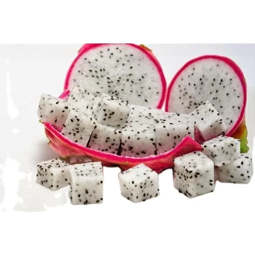 Vietnam High Quality OEM Customize Packing Frozen Dragon Fruit 2 Years Shelf Life Common Cultivation Type IQF Red Dragon Fruit