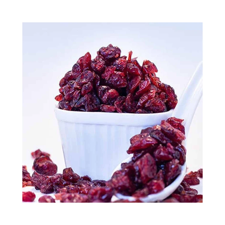 Factory Wholesale Health Snack Food Preserved Sliced Dried Cranberriess Bulk Cranberries
