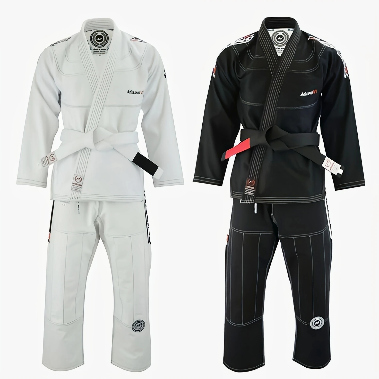 Унисекс с логотипом на заказ Jiu Jitsu Gi BJJ Kimono хлопковое боевое искусство комплект одежды шортами для взрослых-для карате и MMA
