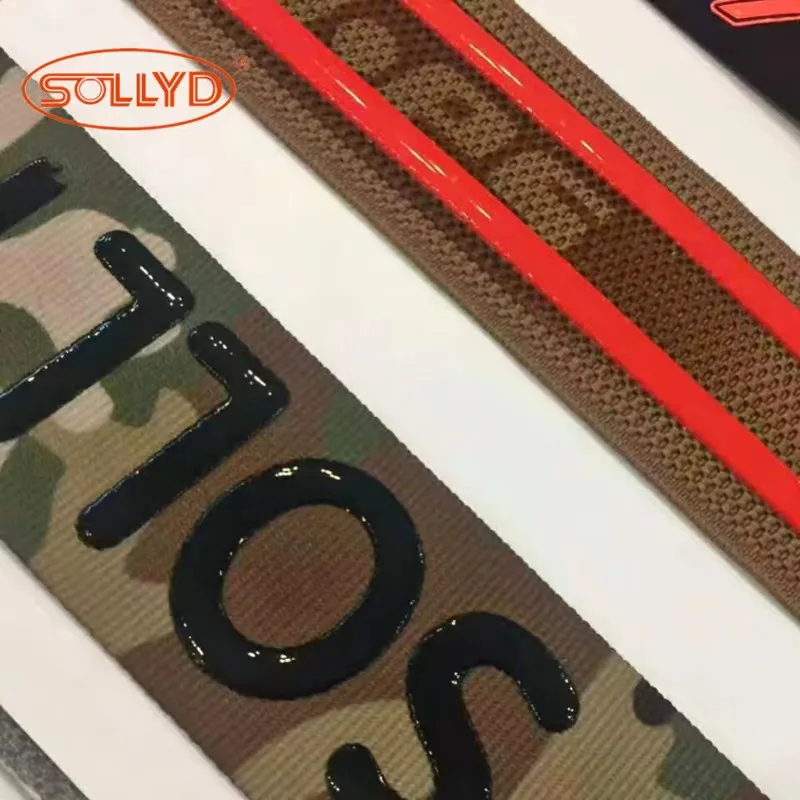 Screen Printing 3D High Elastic Shiny Organic Silicone Liquid For  Lanyard Tape automatic screen printing machine