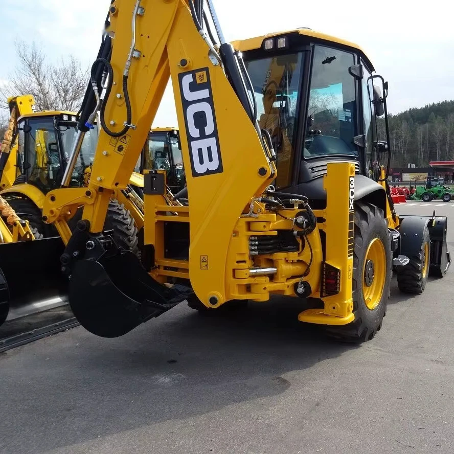 All Excavator 2024 0.8ton 2ton 3ton 5ton 6ton Mini Tractor Backhoe Loader Small Backhoe 4x4 with Attachment Back Hoe for Sale