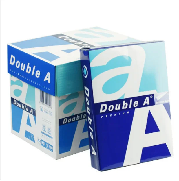 Manufacturers wholesale Wood Pulp Printing Paper white A4 size 500 sheets double A 70 80 gsm copy a4 paper