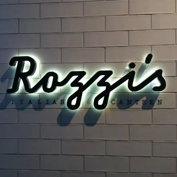 3D Metal Backlit Business Sign Custom Design Personalized Signage outdoor logo illuminated sign LED backlit sign board 3D LED