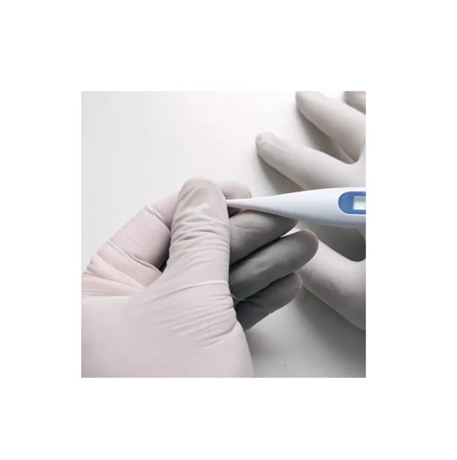 Best Feature Disposable Latex Powder Free Quick Dry White and Blue Color For Various Use Product from Chon Buri