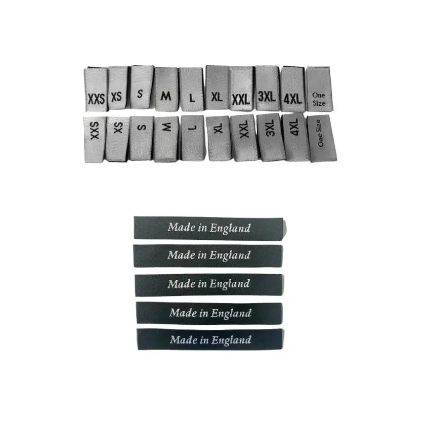 Woven label shoes label for high heels sneakers run shoes gym shoes