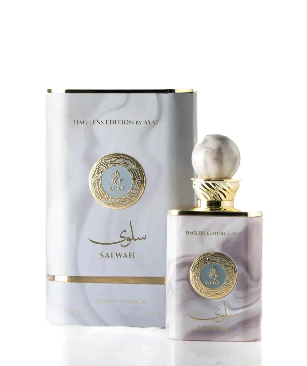 Eau de Perfume Salwah 100ML by Ayat Perfumes Dubai Arabic long lasting perfumes for Unisex