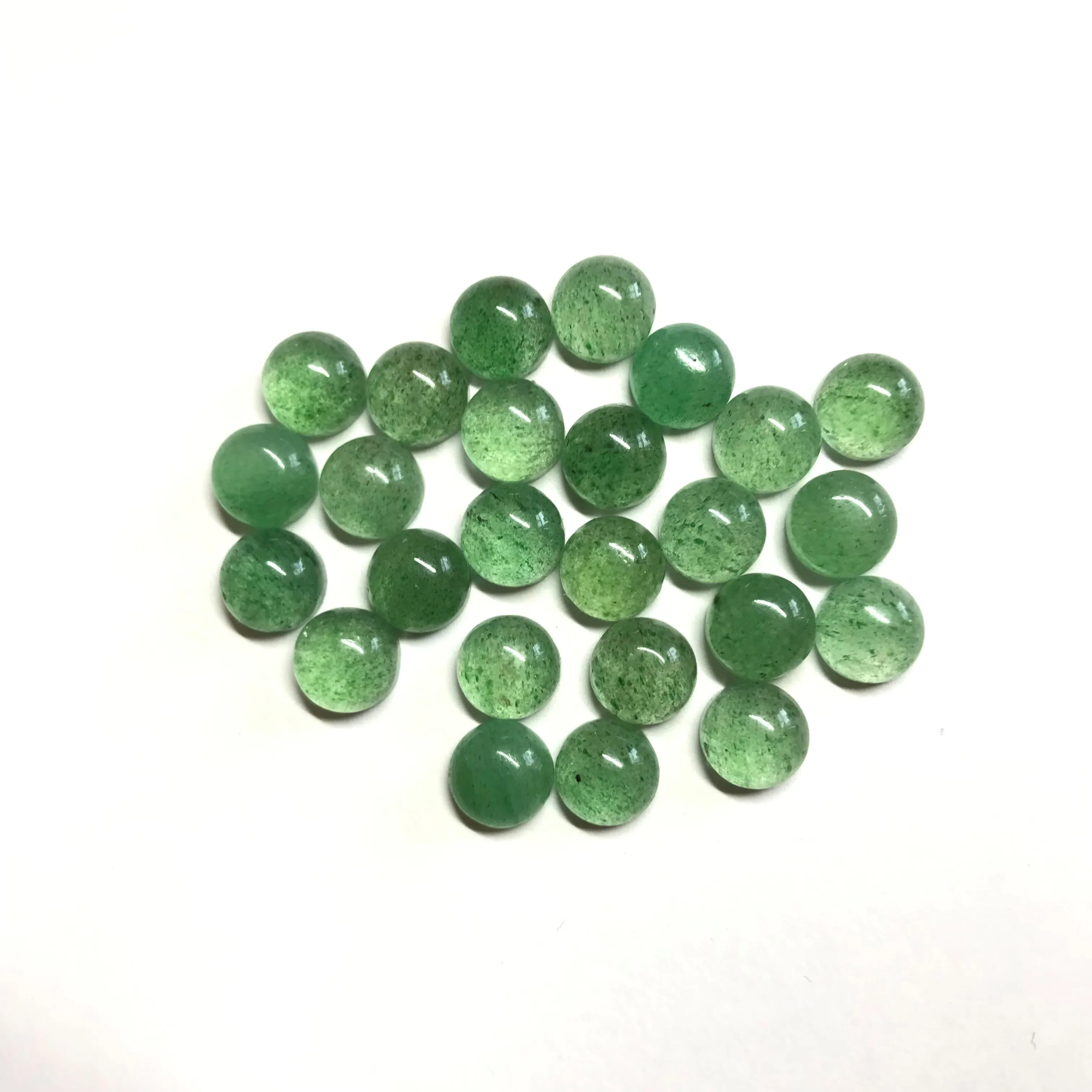 4mm Natural Jade Loose Round Cabochon Gemstone Wholesale Price Natural AAA Top Quality Gemstone Natural Good Color Gemstone