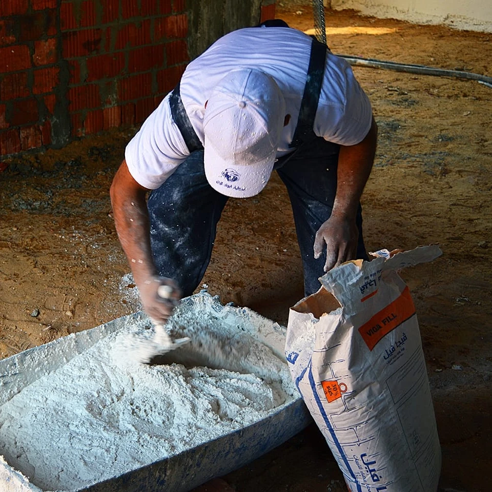 Best Quality Gypsum Plaster of Paris Powder  for smoothing and giving extra surface hardness of Wall Applications - Viga Group