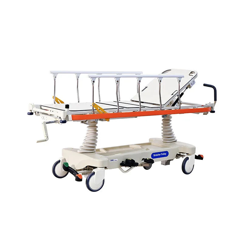 Hospital Medical Patient Hydraulic Transport Stretcher For Emergency Room
