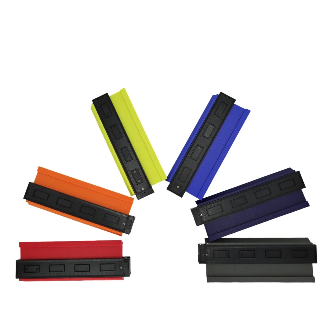 Patented design, Expensive, contour gauge expandable 10 inch with metal lock