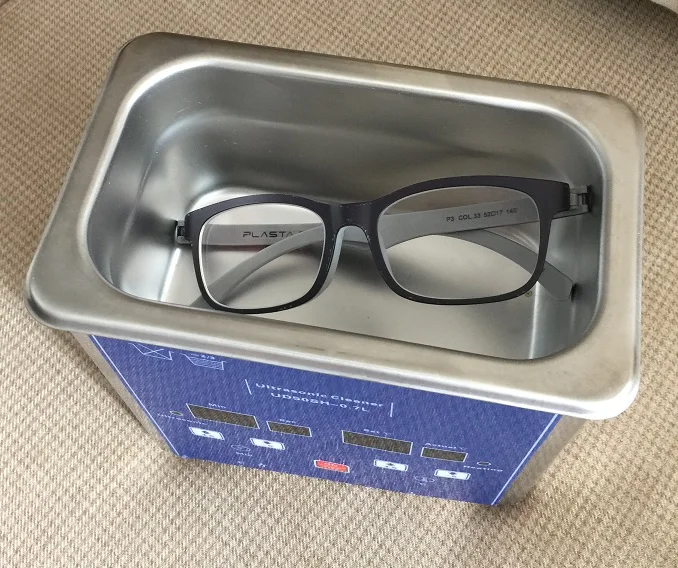 Eumax высокое качество низкий уровень шума сенсорные клавиши большой светодиодный дисплей Нержавеющая сталь 304 бак 40 кГц/50 Вт преобразователь 0.7L ультразвуковой очиститель