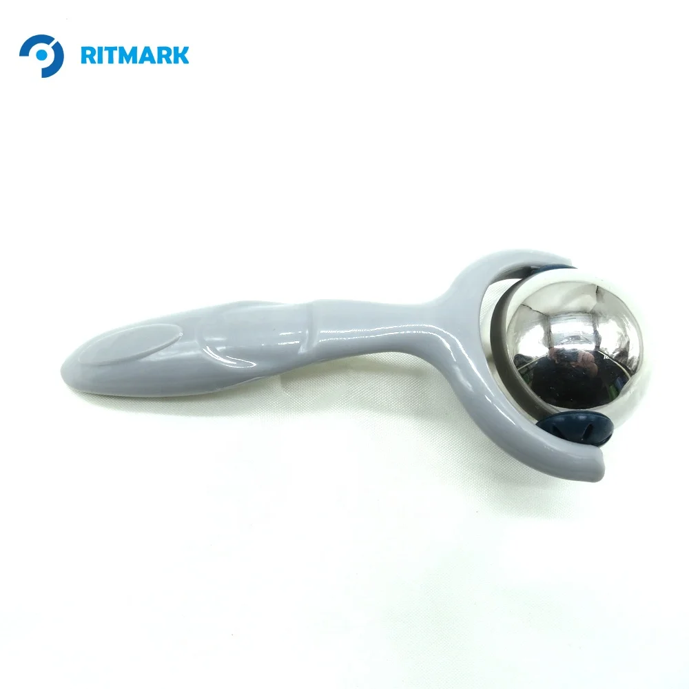 Hot and Cold Rolling Ball Massager With Handle For Muscle Therapy Relief