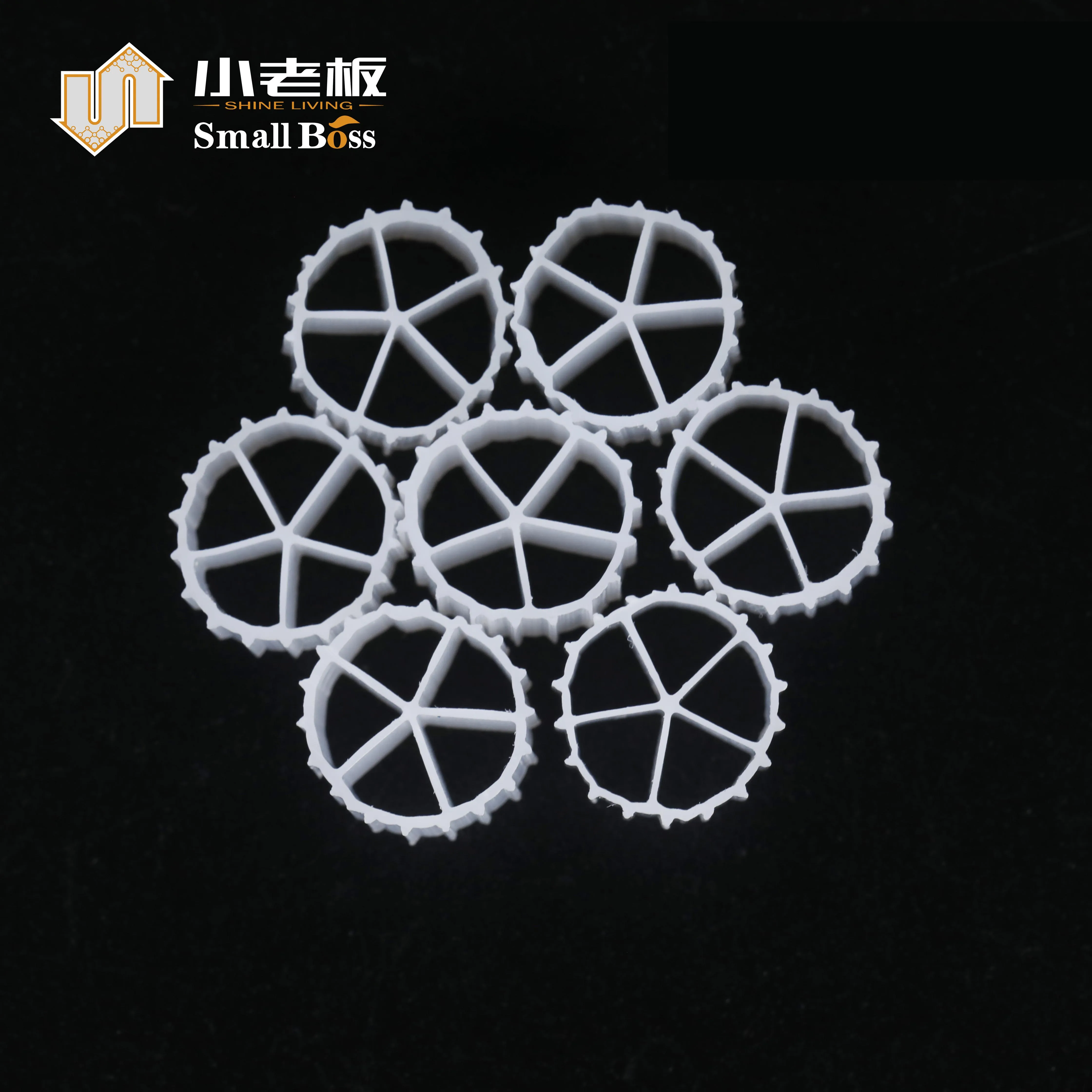 Moving bed biofilm reactor mbbr waste water treatment plants filter media micro bio filter media mbbr Small Boss bio chip